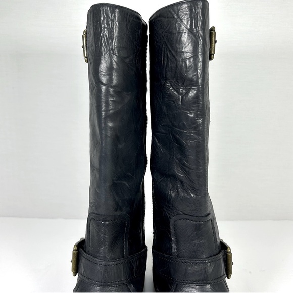 NIB Gianni Bini Ride-On Leather Boots Size 5.5 Women’s - Picture 8 of 14